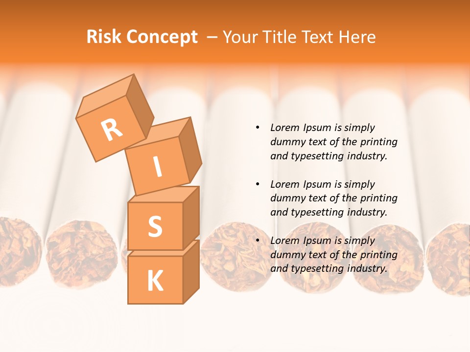 Object Toxic Health PowerPoint Template