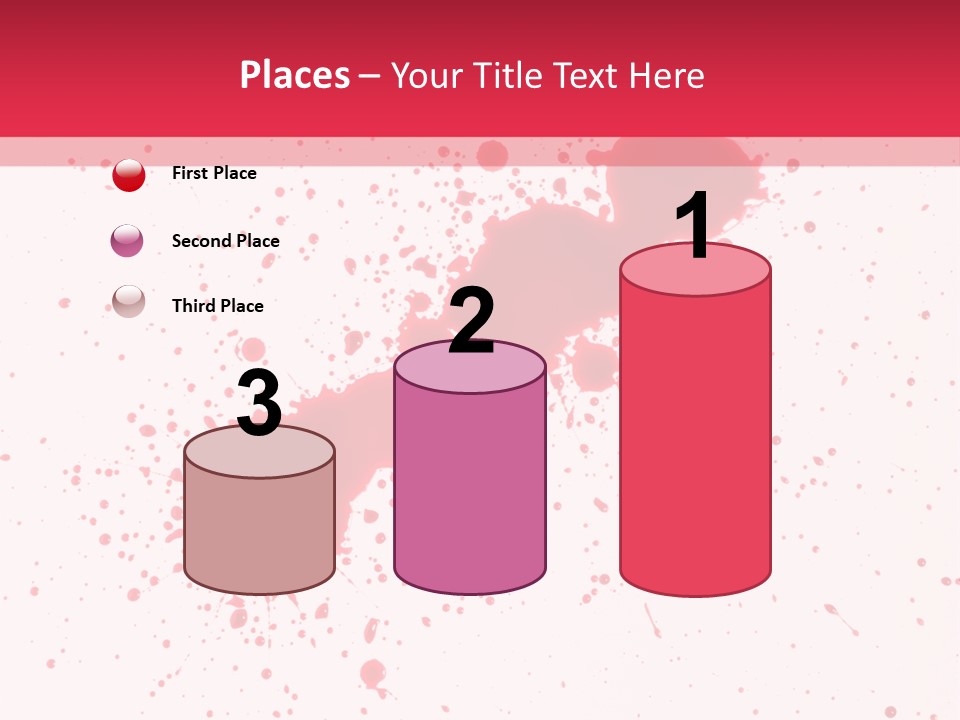 Injury Spill Inkblot PowerPoint Template