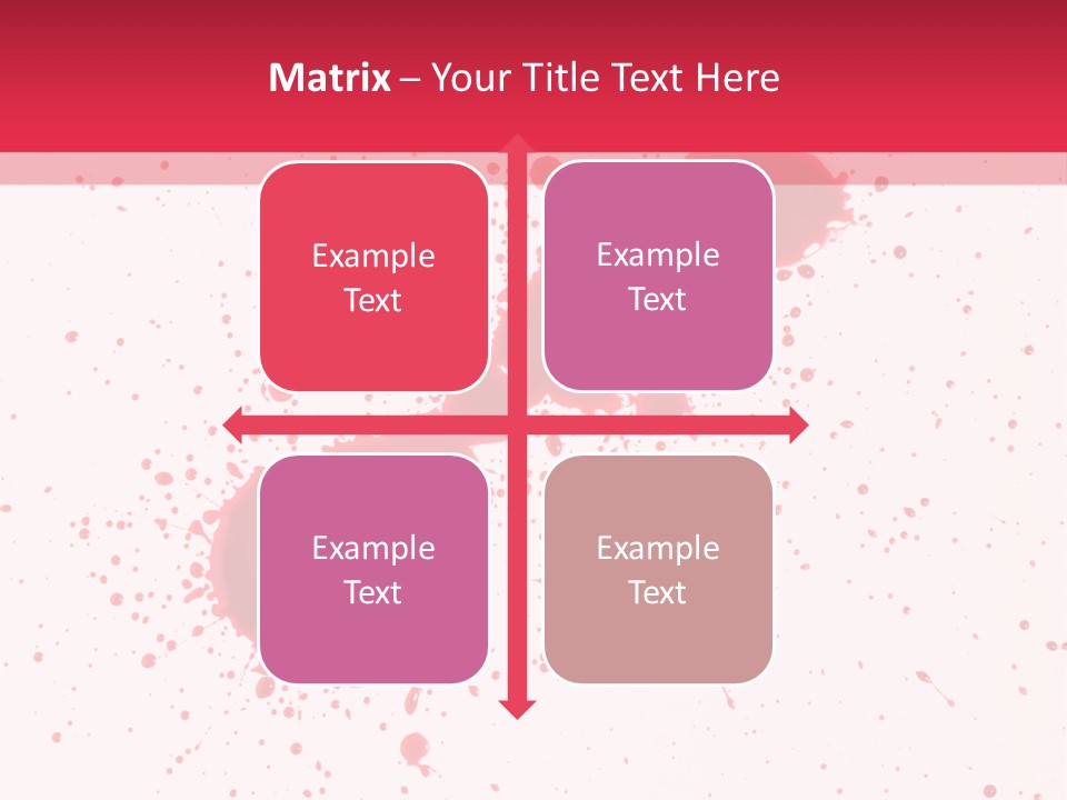 Injury Spill Inkblot PowerPoint Template