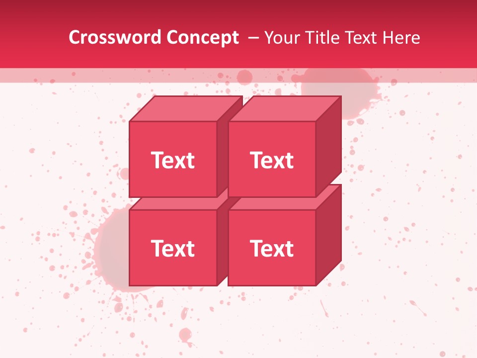 Injury Spill Inkblot PowerPoint Template