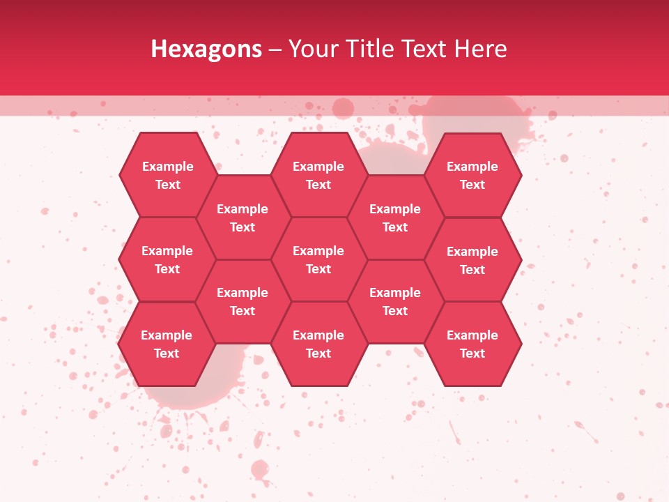 Injury Spill Inkblot PowerPoint Template