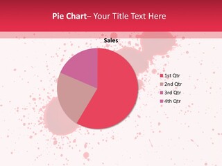 Injury Spill Inkblot PowerPoint Template