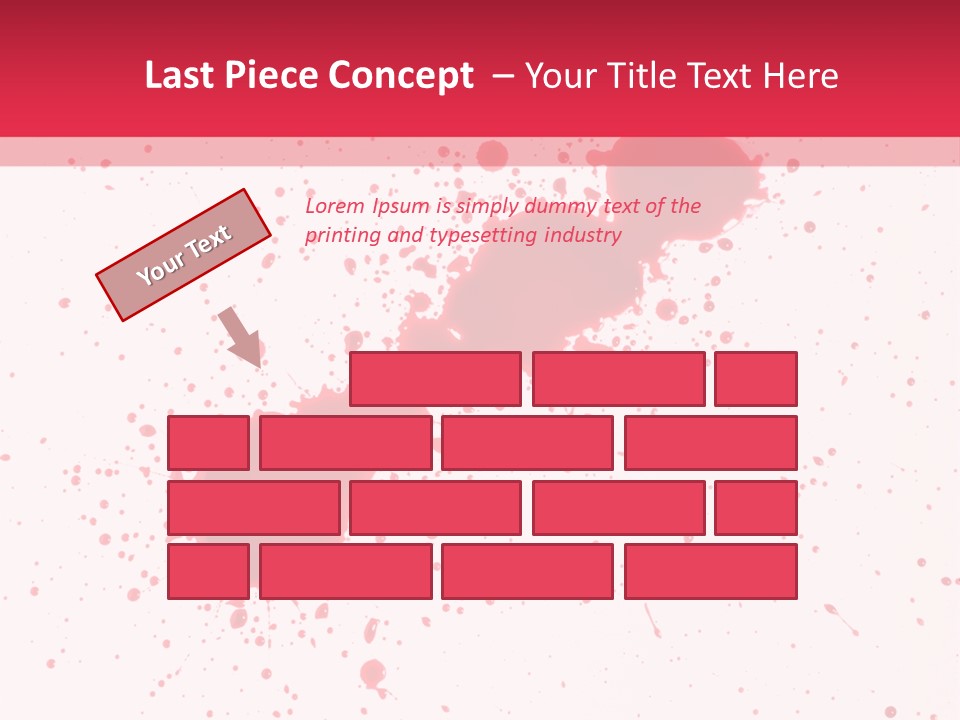 Injury Spill Inkblot PowerPoint Template