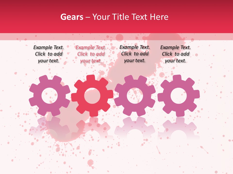 Injury Spill Inkblot PowerPoint Template