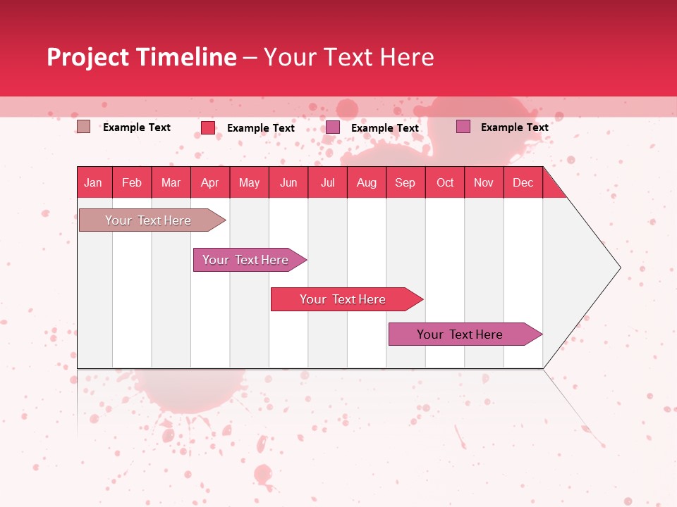 Injury Spill Inkblot PowerPoint Template