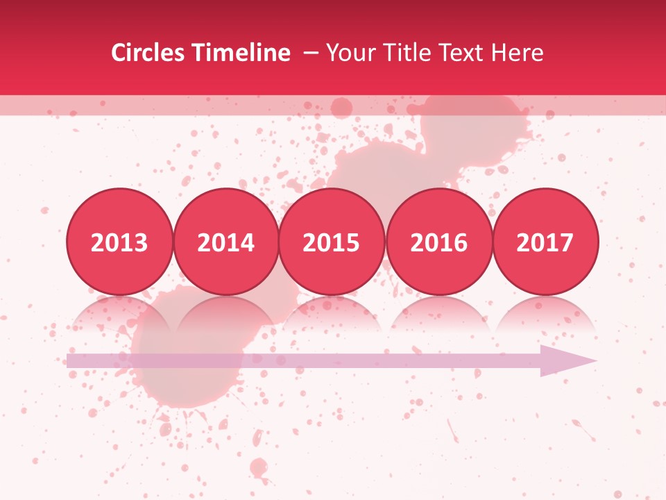 Injury Spill Inkblot PowerPoint Template