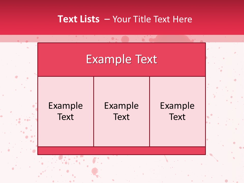 Injury Spill Inkblot PowerPoint Template