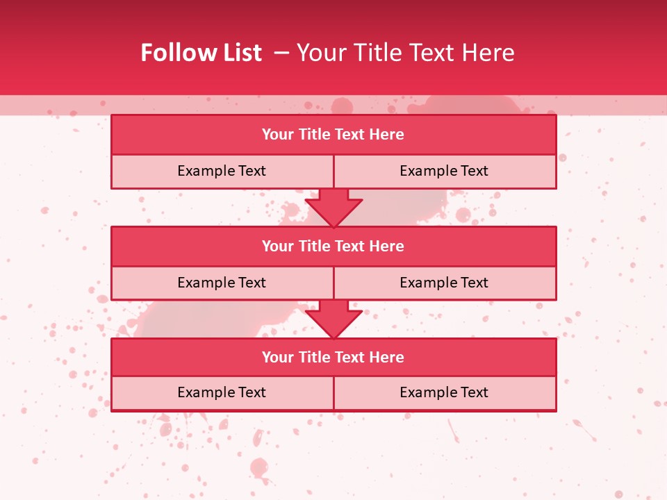 Injury Spill Inkblot PowerPoint Template