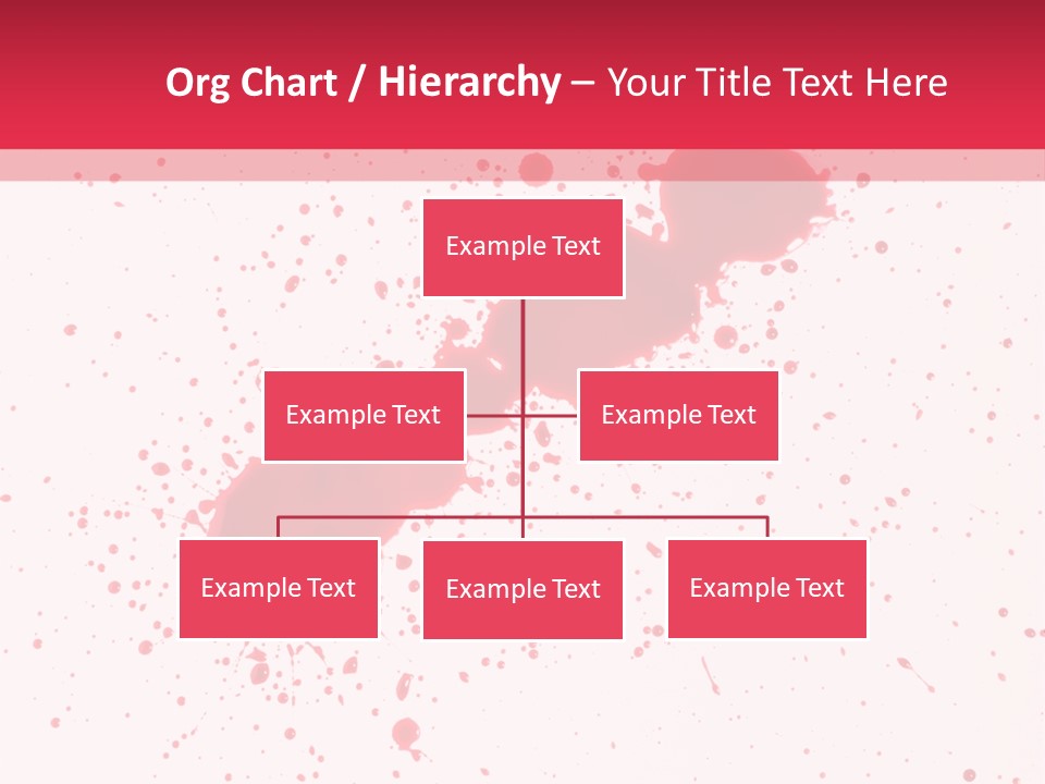 Injury Spill Inkblot PowerPoint Template