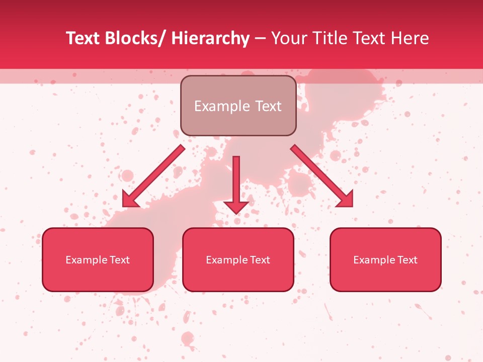 Injury Spill Inkblot PowerPoint Template
