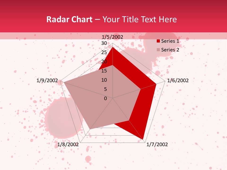 Injury Spill Inkblot PowerPoint Template