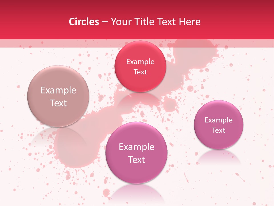 Injury Spill Inkblot PowerPoint Template