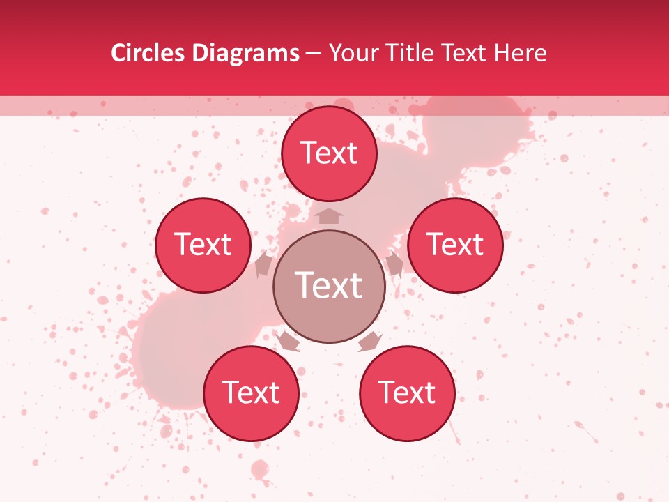 Injury Spill Inkblot PowerPoint Template