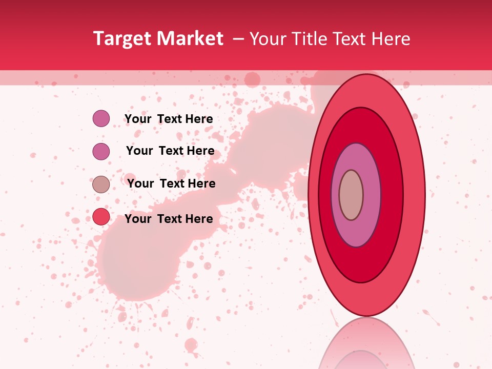 Injury Spill Inkblot PowerPoint Template