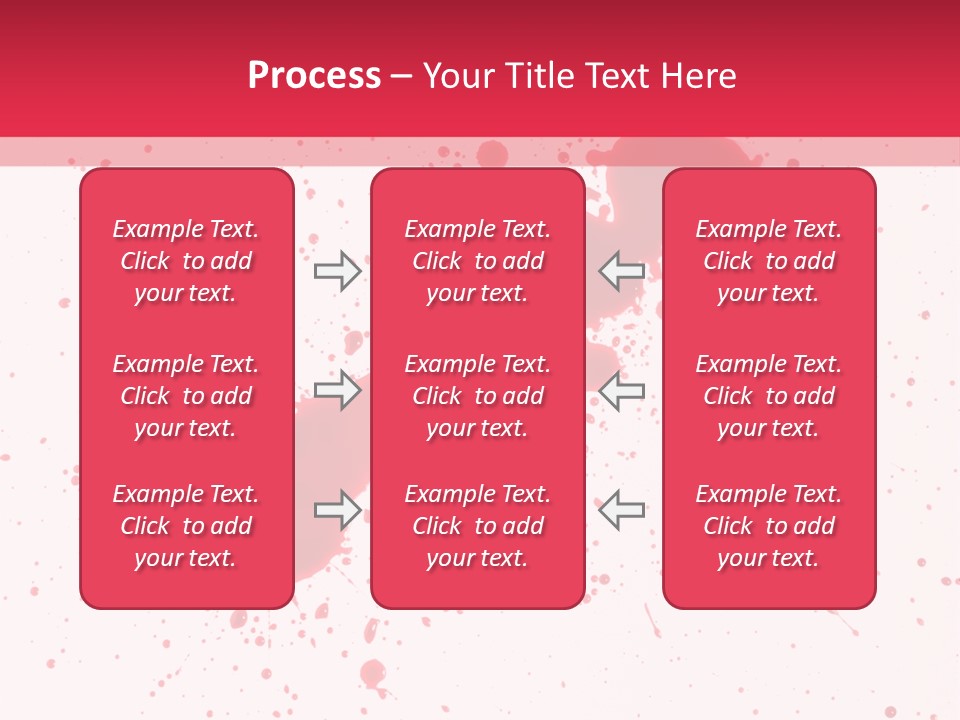 Injury Spill Inkblot PowerPoint Template