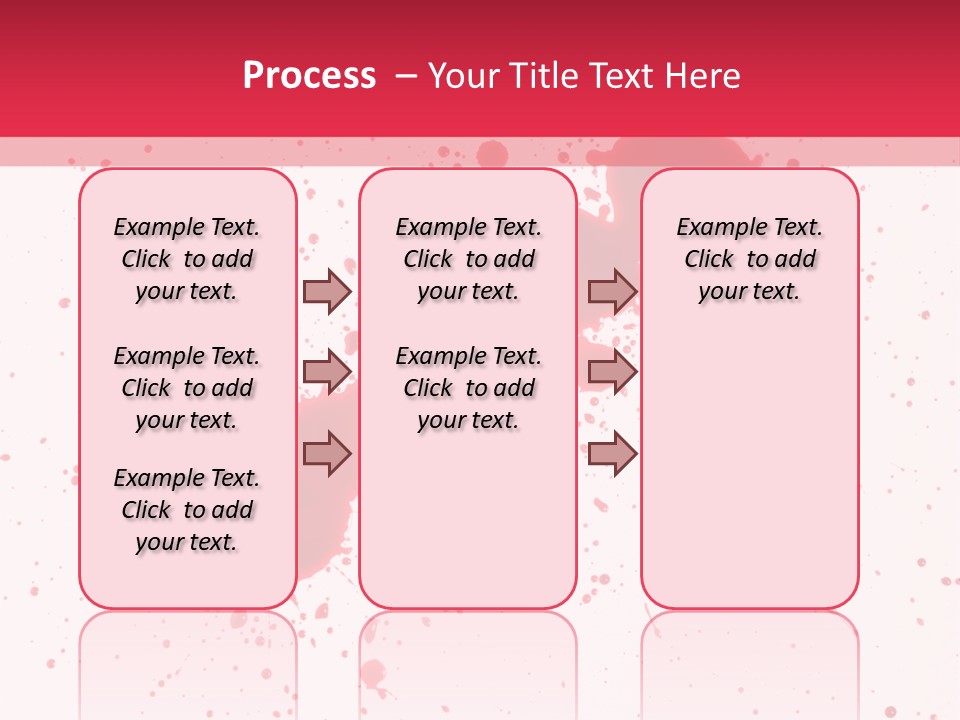 Injury Spill Inkblot PowerPoint Template