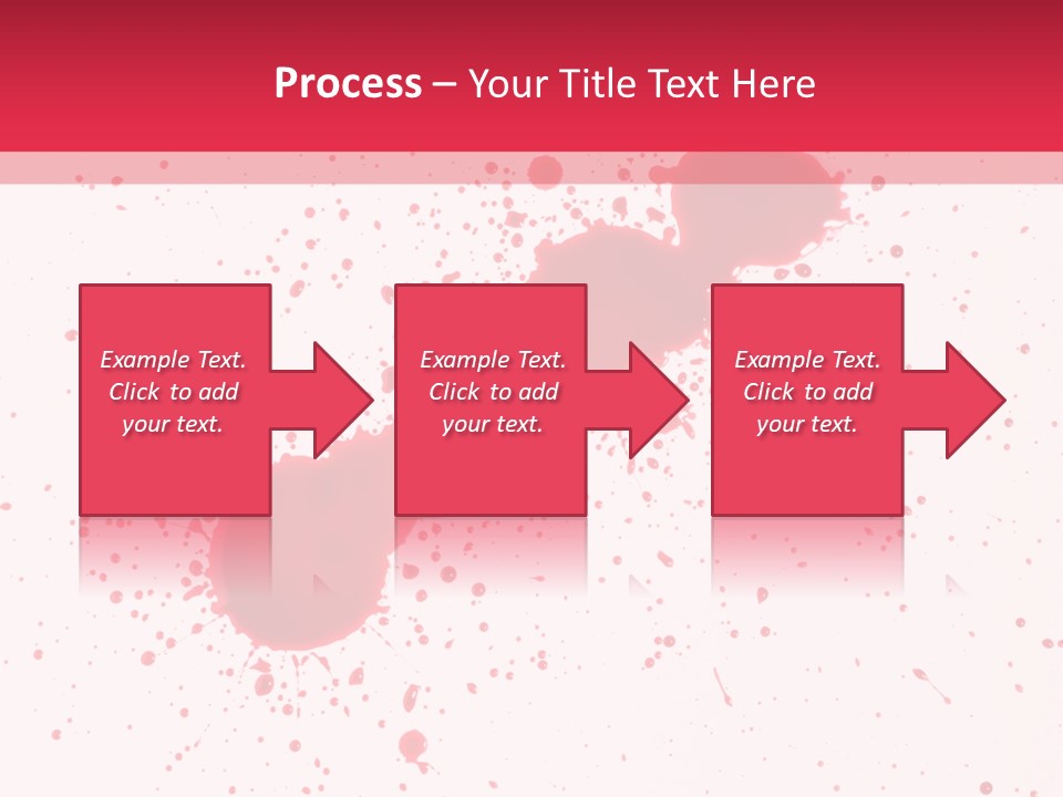 Injury Spill Inkblot PowerPoint Template