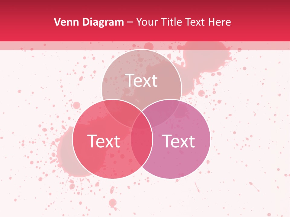 Injury Spill Inkblot PowerPoint Template