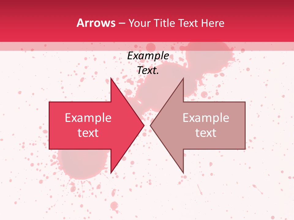 Injury Spill Inkblot PowerPoint Template