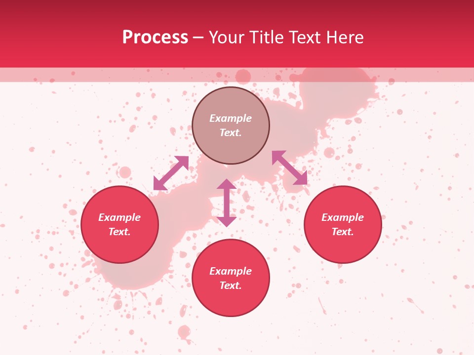 Injury Spill Inkblot PowerPoint Template