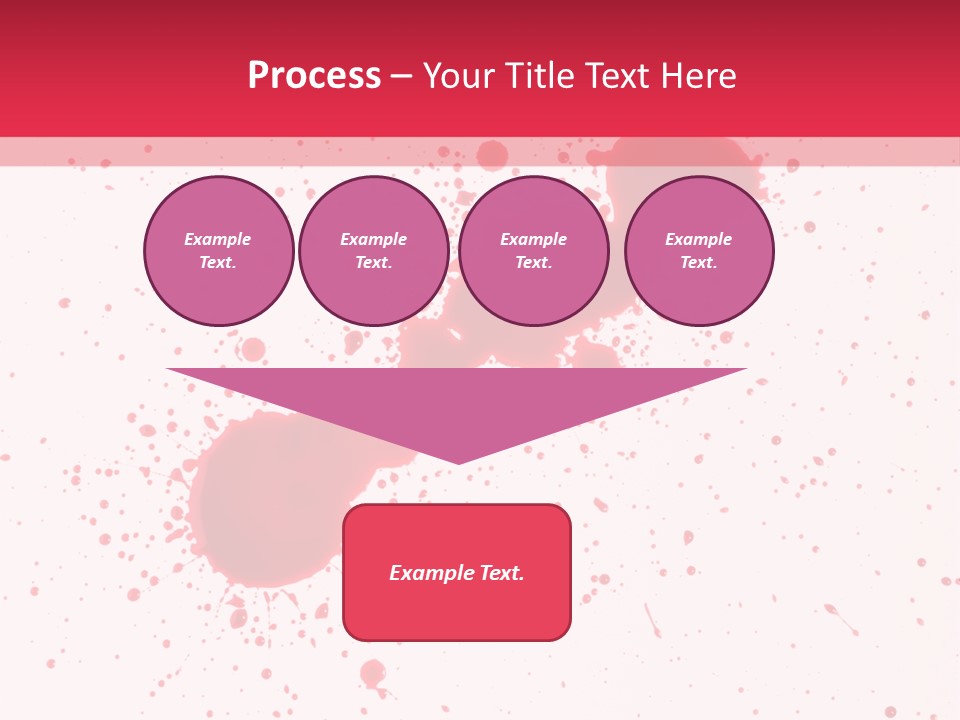 Injury Spill Inkblot PowerPoint Template