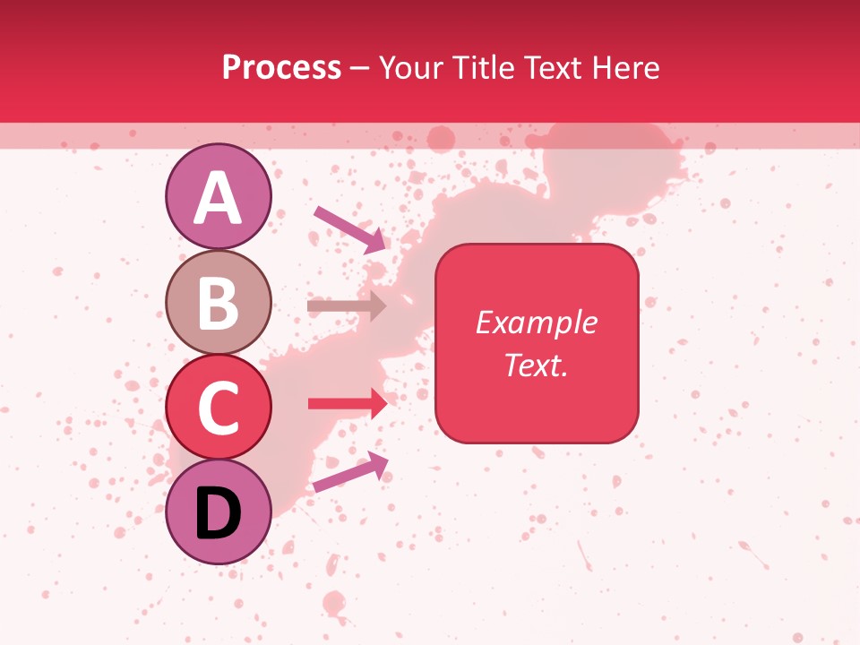 Injury Spill Inkblot PowerPoint Template