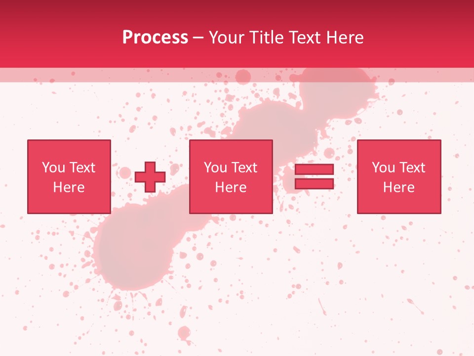 Injury Spill Inkblot PowerPoint Template
