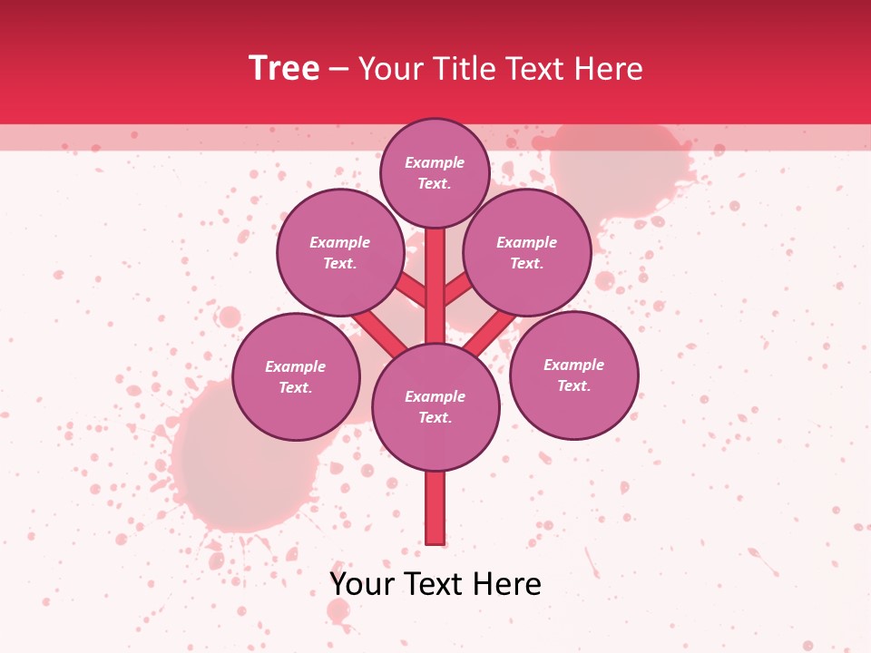 Injury Spill Inkblot PowerPoint Template