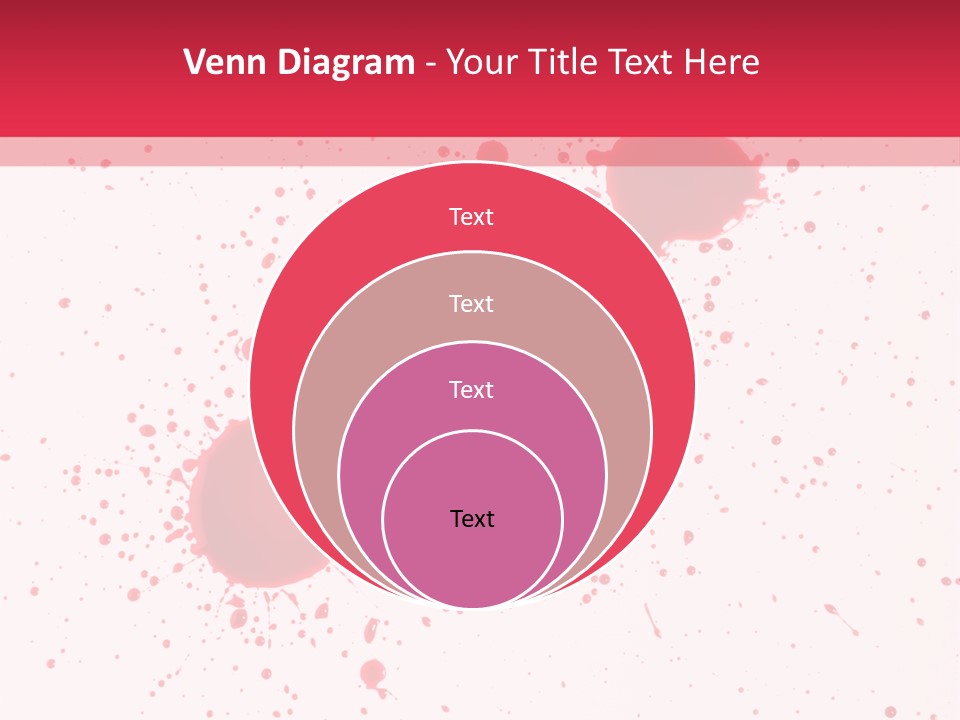 Injury Spill Inkblot PowerPoint Template