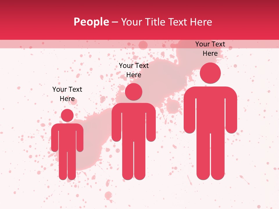 Injury Spill Inkblot PowerPoint Template