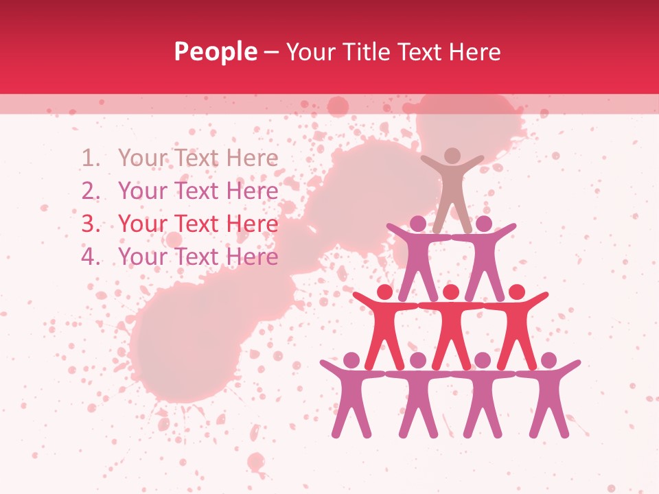 Injury Spill Inkblot PowerPoint Template