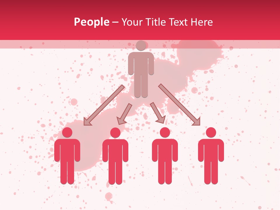 Injury Spill Inkblot PowerPoint Template