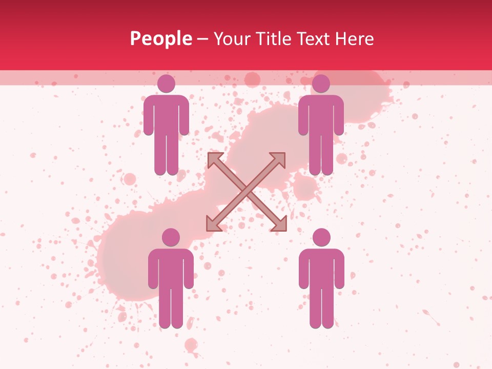 Injury Spill Inkblot PowerPoint Template