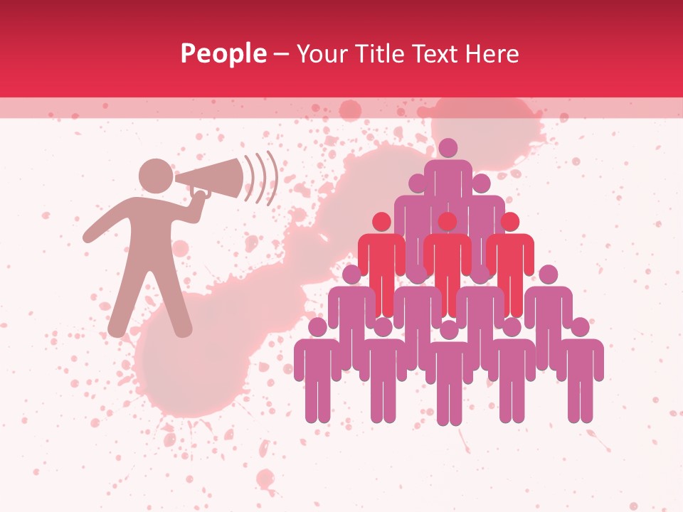 Injury Spill Inkblot PowerPoint Template