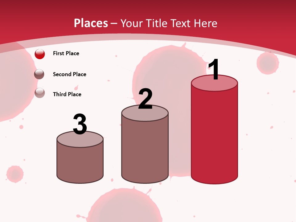 Dribble Blood Evil PowerPoint Template