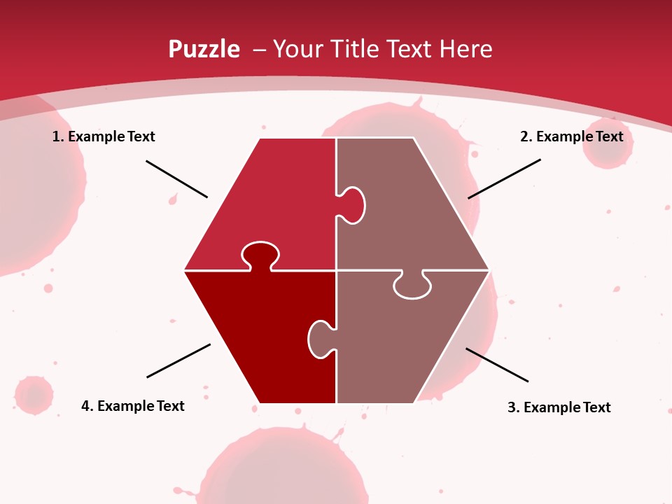 Dribble Blood Evil PowerPoint Template