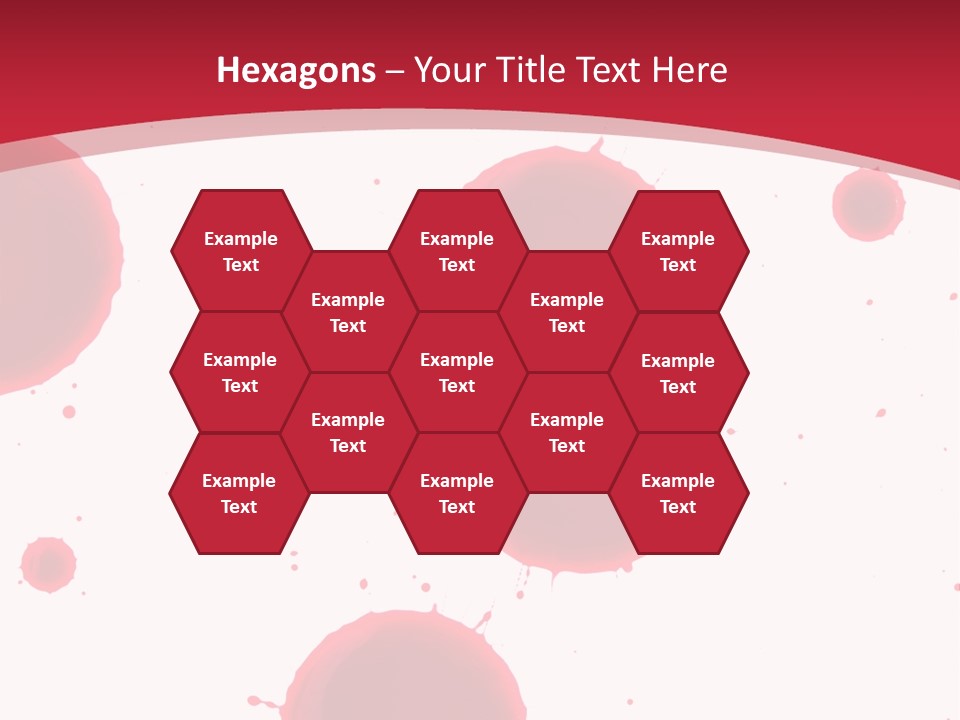 Dribble Blood Evil PowerPoint Template