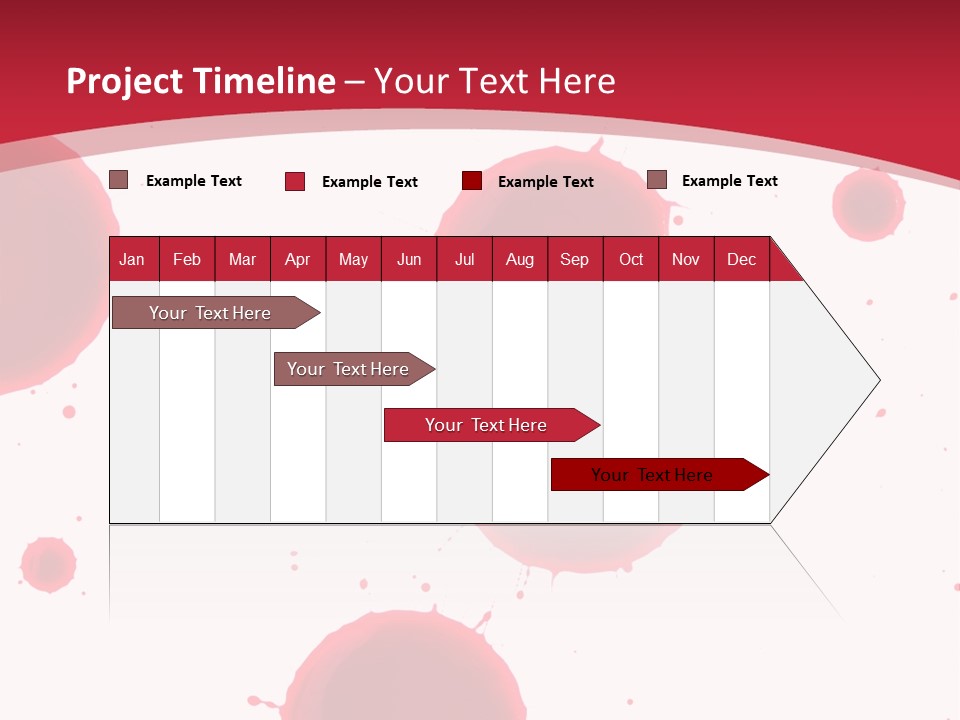 Dribble Blood Evil PowerPoint Template