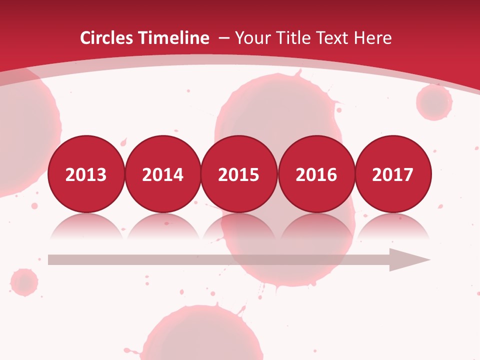 Dribble Blood Evil PowerPoint Template