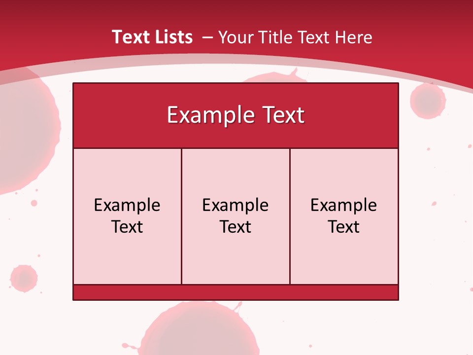 Dribble Blood Evil PowerPoint Template