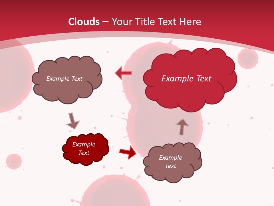 Dribble Blood Evil PowerPoint Template