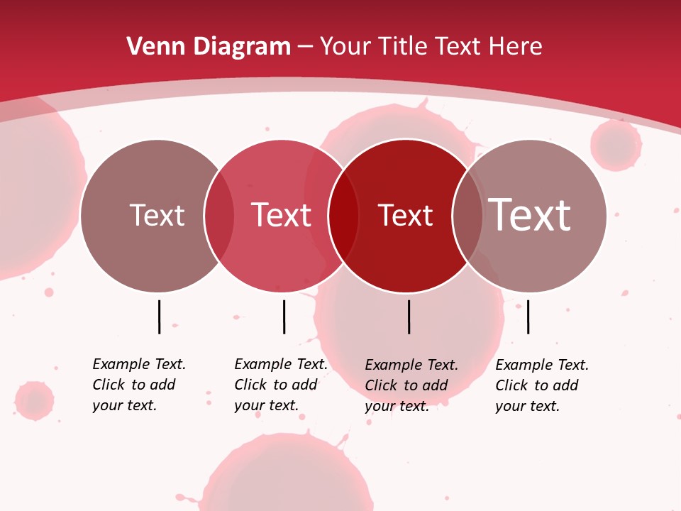 Dribble Blood Evil PowerPoint Template