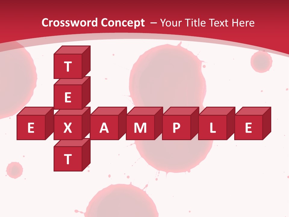 Dribble Blood Evil PowerPoint Template