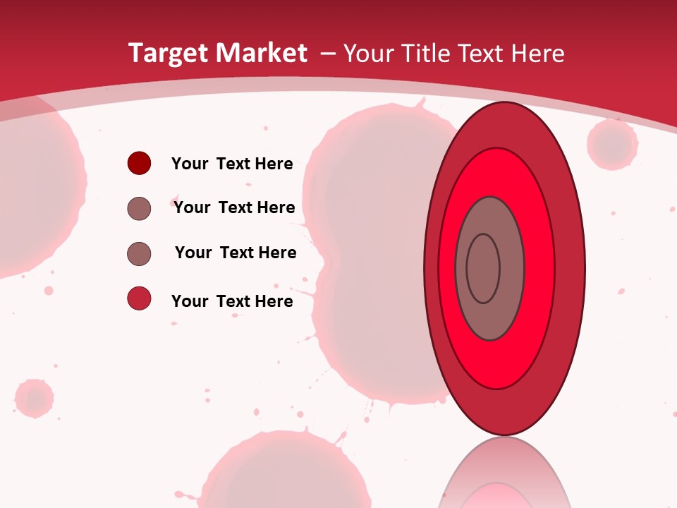Dribble Blood Evil PowerPoint Template