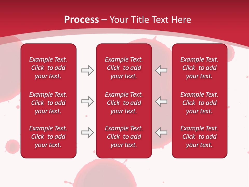 Dribble Blood Evil PowerPoint Template