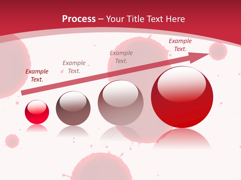 Dribble Blood Evil PowerPoint Template