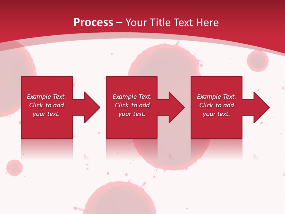 Dribble Blood Evil PowerPoint Template
