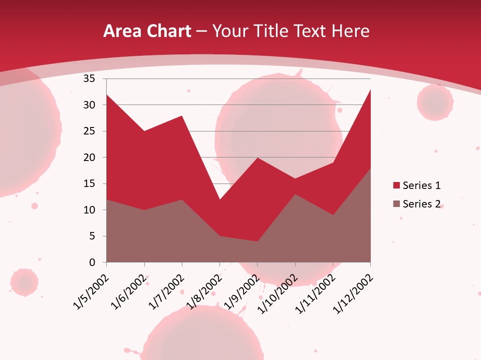 Dribble Blood Evil PowerPoint Template