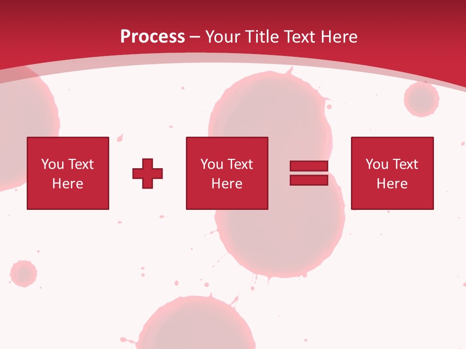 Dribble Blood Evil PowerPoint Template
