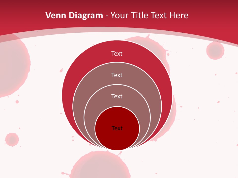 Dribble Blood Evil PowerPoint Template